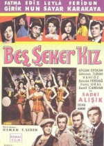 Beş Şeker Kız poster